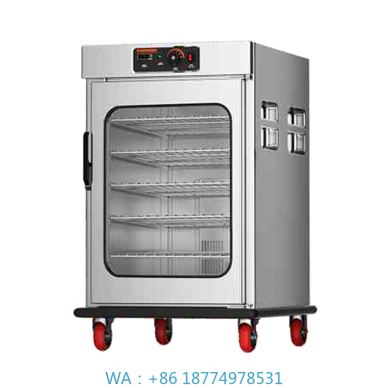 Commercial Kitchen Cabinet - キャビネットバンケットトロリー、保温機能付きフードウォーマー、キャビネットカート、ホテル業務用厨房機器、5層断熱ホットフード