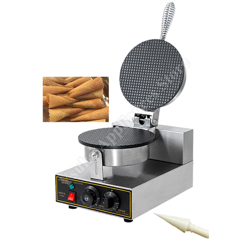 Waffle Maker Commercial - クリスピーアイスクリームコーンメーカー業務用アイスクリームワッフルコーンマシンウエハースビスケットマシン自動エッグロール製造機