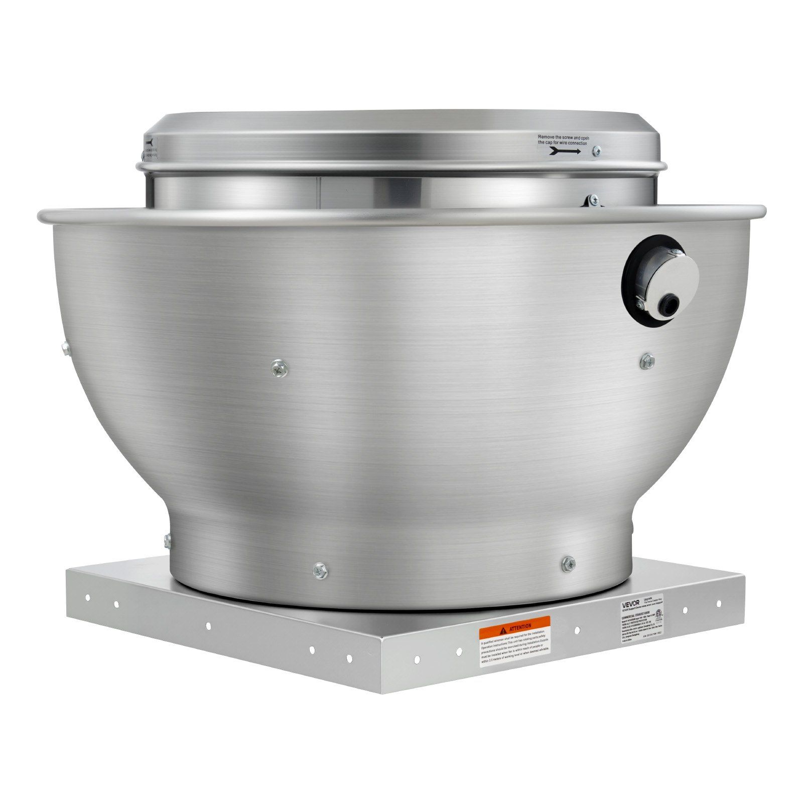 Commercial Kitchen Hood Exhaust Fans - 業務用厨房排気ファン 1136 CFM レストランキャノピーフード 0.33HP 250W