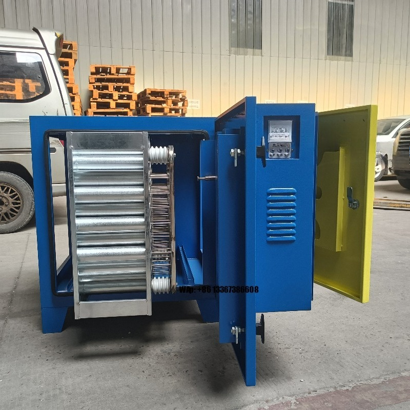 Commercial Kitchen Oil Disposal - 業務用厨房静電フィルター排ガス処理機械静電集塵機（効率98％）油清浄機