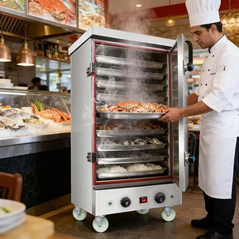 Commercial Kitchen And - 業務用厨房機器 ガス式蒸し器 工業用炊飯器 蒸し機 ライスロール調理機 ステンレス製