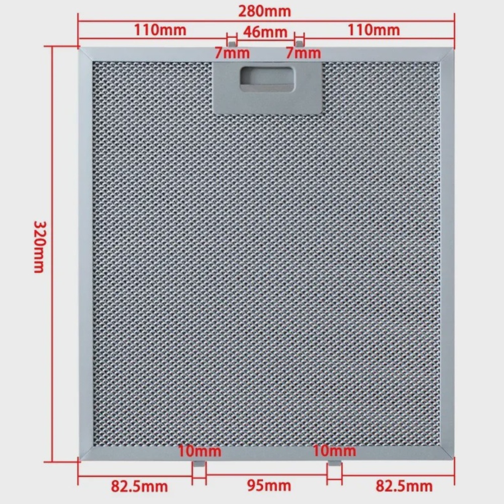 Commercial Kitchen Ventilation - Teka DS60 DE60 アルミレンジフードフィルター 280 ×