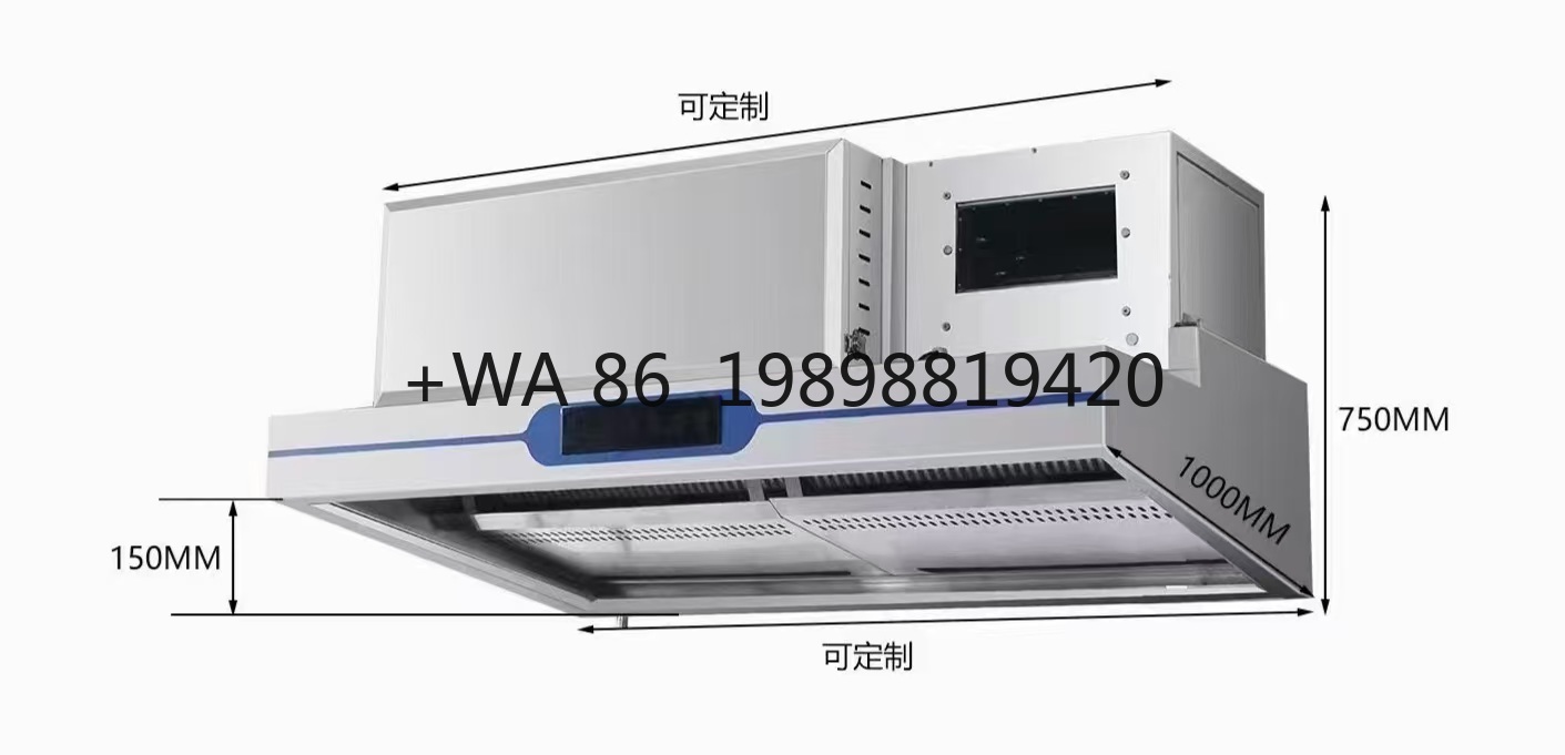 Commercial Kitchen Hood Exhaust Fans - 厨房換気フード ホテル＆レストラン排気レンジフード 油煙浄化装置＆フィルター付き OEM 2M ステンレス鋼