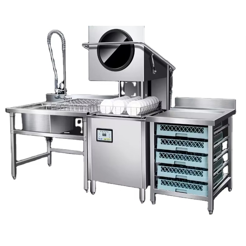 Commercial Kitchen And - 業務用自立型自動フード式電気食器洗浄機（カスタムレストランキッチン向け）