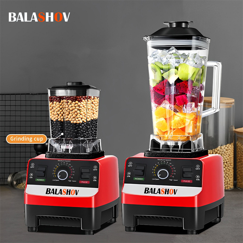 Commercial Kitchen Juicer - 2000 ワットヘビーデューティ商業ブレンダー固定ミキサーフードプロセッサーアイススムージーキッチン用ハイパワージューサーブレンダー BPA フリー