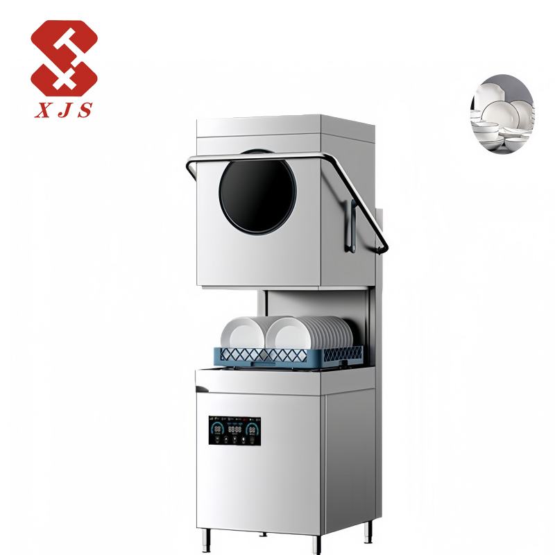 Commercial Kitchen Dishwasher - 高効率ホテル学校レストランスマート食器洗浄機業務用厨房カバー開閉式食器洗浄機