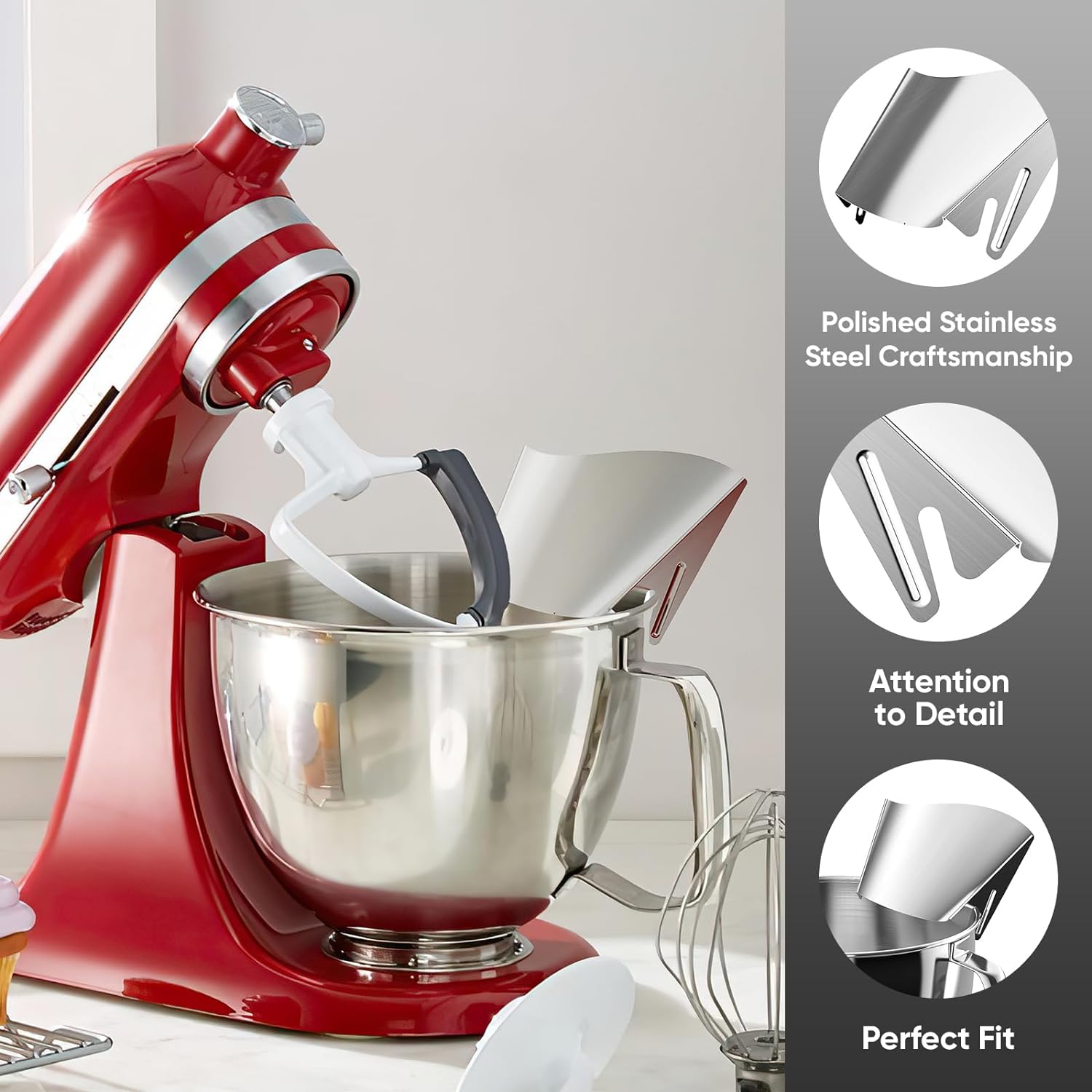 キッチンエイドスタンドミキサーステンレススチールボウル用ポア - Commercial Kitchen Juicer のレビューと価格