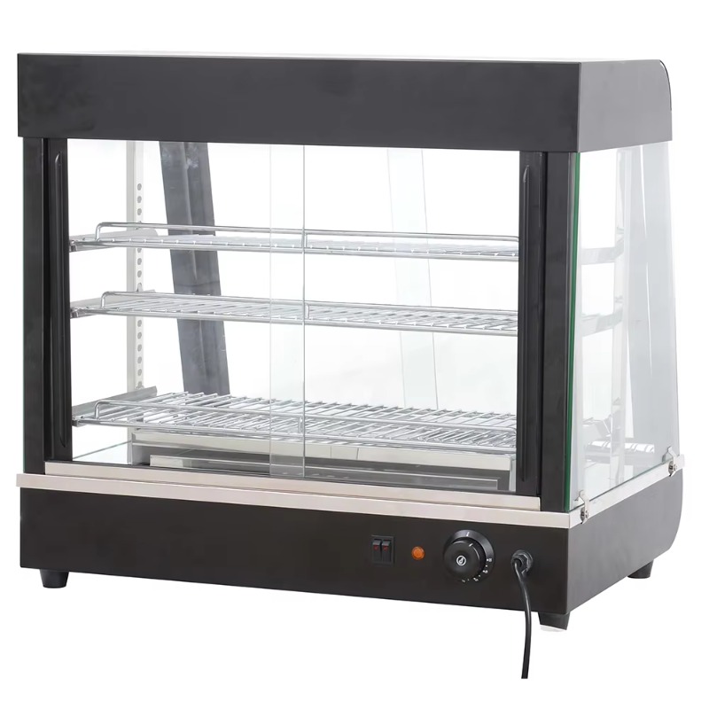 業務用断熱ステンレス製ディスプレイキャビネット、全面ガラス扉 - Commercial Kitchen Cabinet のレビューと価格