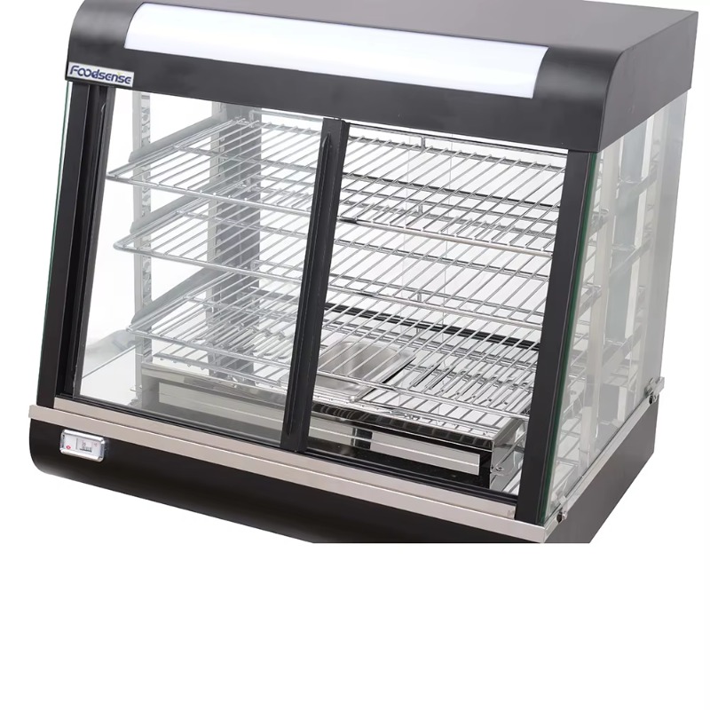 業務用断熱ステンレス製ディスプレイキャビネット、全面ガラス扉 - Commercial Kitchen Cabinet のレビューと価格