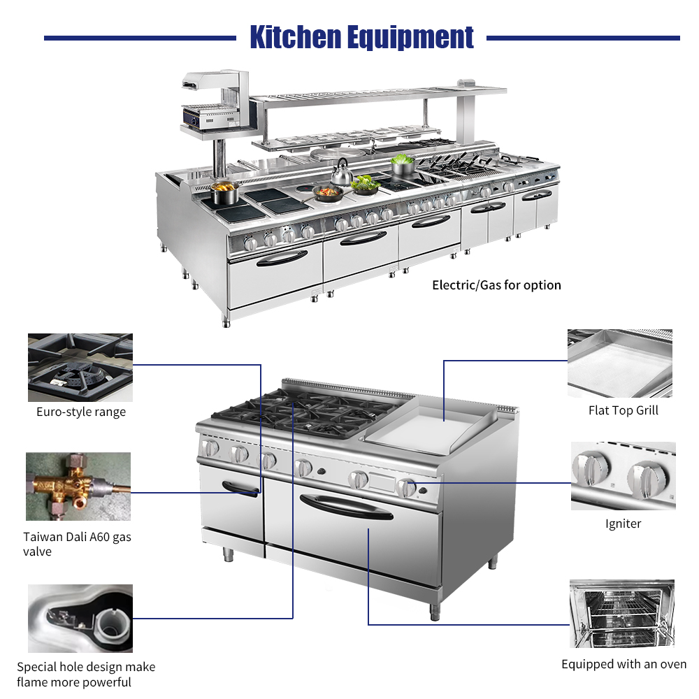 高級ホテルレストラン厨房機器セット（ビュッフェ用品と業務用調 - Commercial Kitchen And のレビューと価格