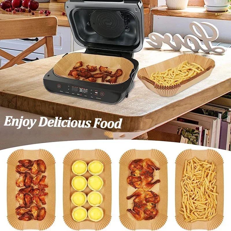 使い捨てエアフライヤー紙ノンスティックキッチンベーキングエア - Commercial Kitchen Pans のレビューと価格