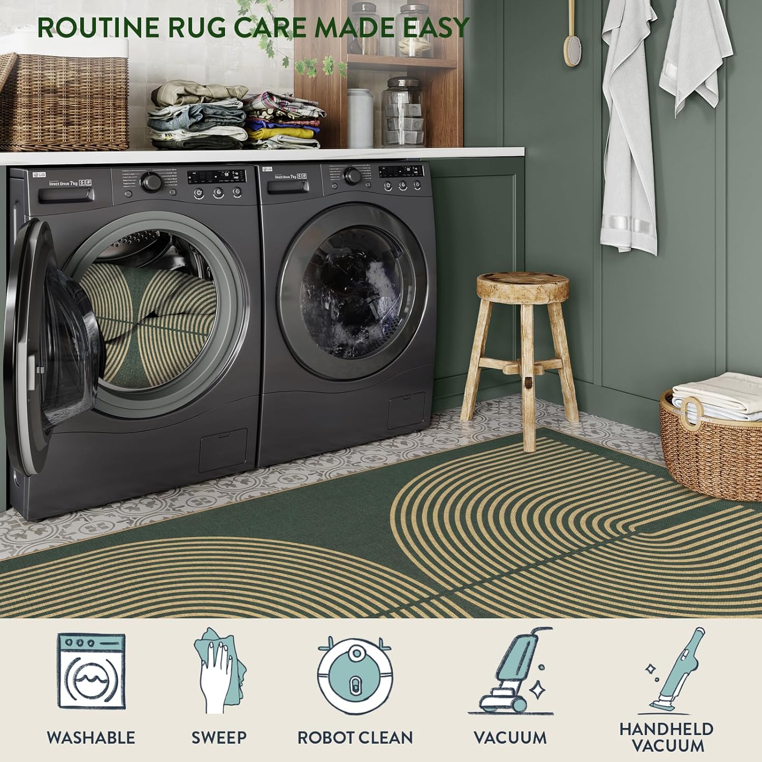 VIKAMA シンプルでレトロなラインの長い廊下用カーペット - Kitchen Flooring Commercial のレビューと価格
