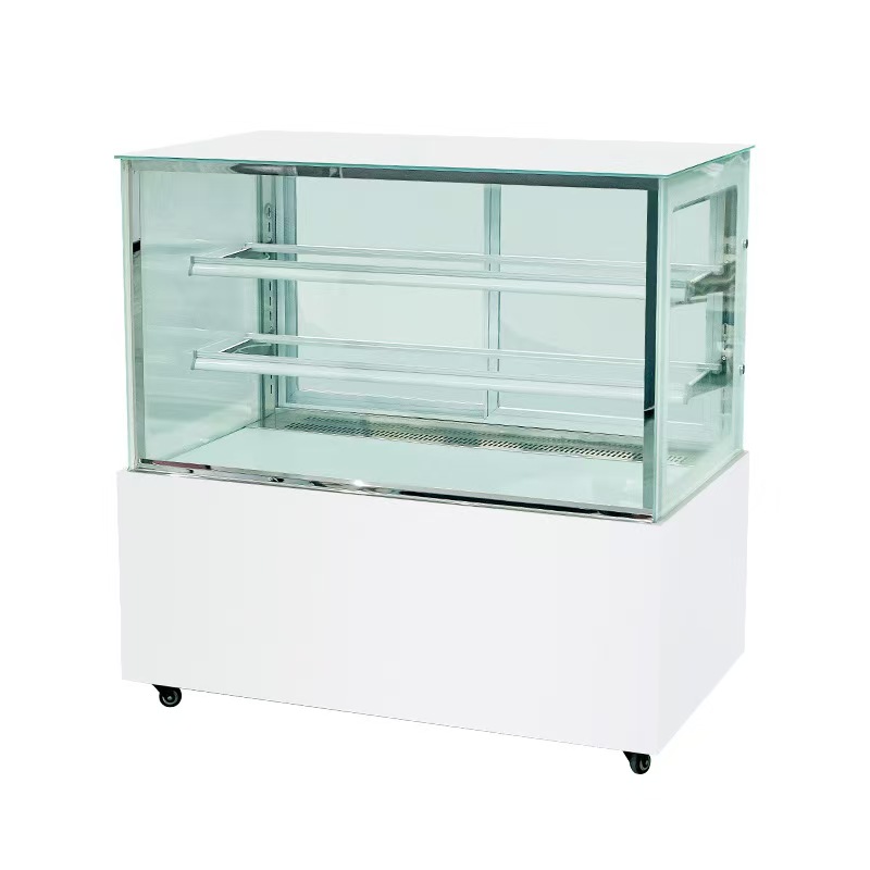 業務用カウンタートップステンレス製食品陳列棚、断熱ケーキガラ - Commercial Kitchen Cabinet のレビューと価格