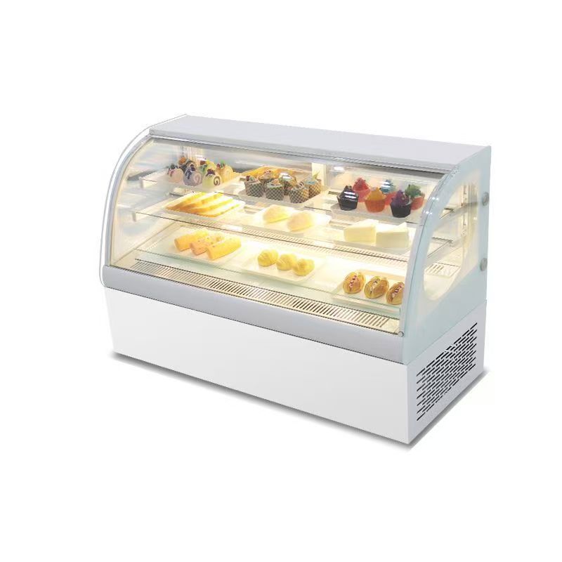 業務用カウンタートップステンレス製食品陳列棚、断熱ケーキガラ - Commercial Kitchen Cabinet のレビューと価格