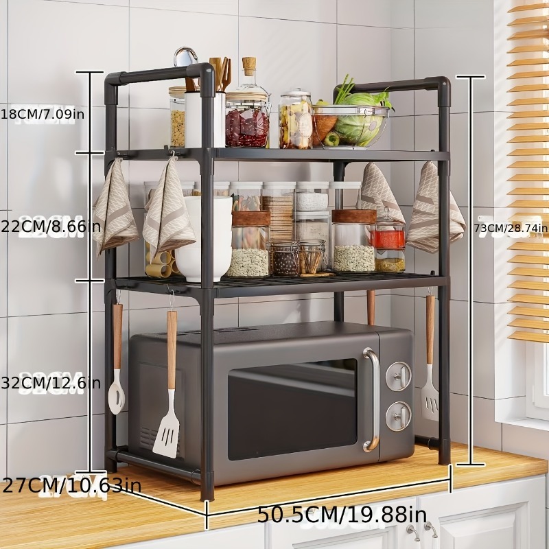 頑丈なキッチンベイカーズラック、フロアスタンド式電子レンジ台 - Commercial Kitchen Pans のレビューと価格