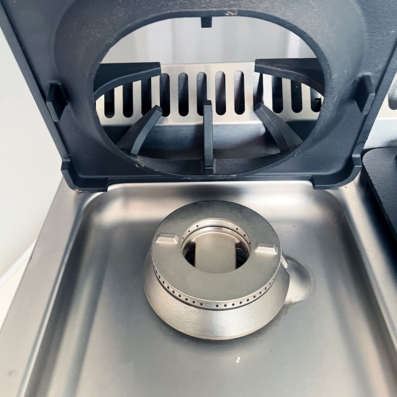 業務用ガスコンロ ステンレス製厨房機器 6口ガスレンジ オー - Commercial Kitchen And のレビューと価格