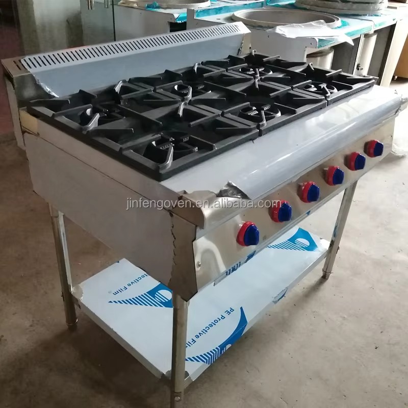 業務用厨房機器 プロ仕様 6口ガスコンロ 工業用ポータブルガ - Commercial Kitchen And のレビューと価格