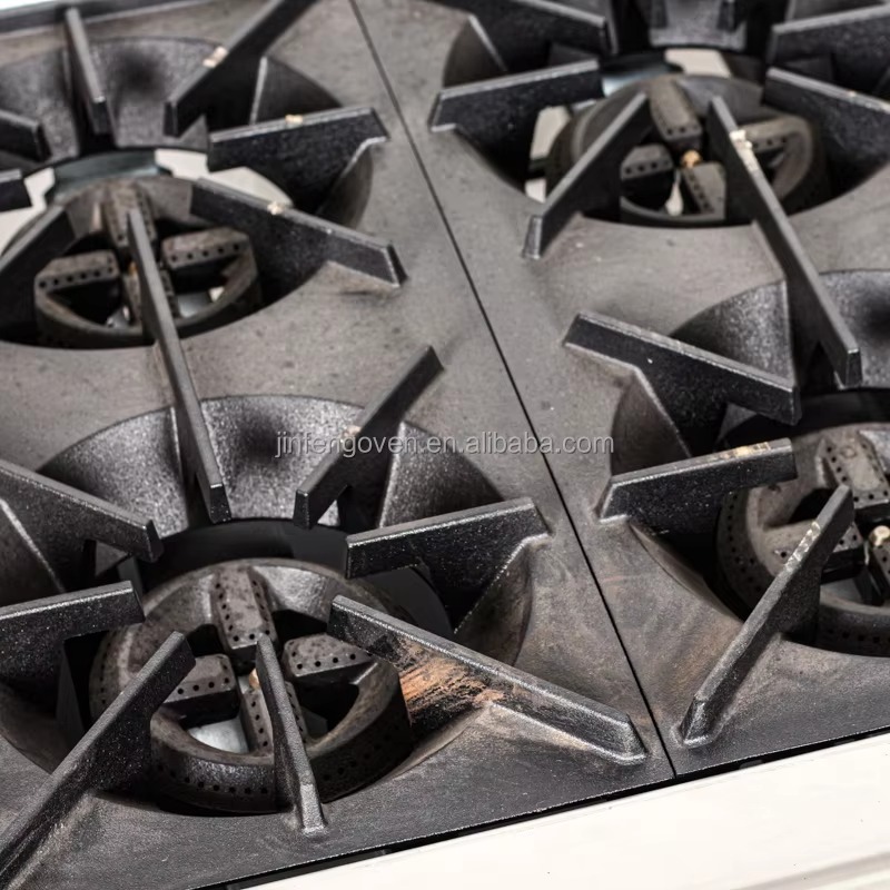 業務用厨房機器 プロ仕様 6口ガスコンロ 工業用ポータブルガ - Commercial Kitchen And のレビューと価格
