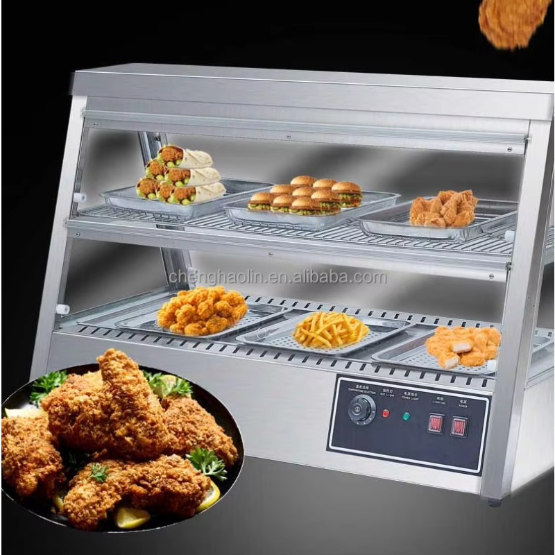 食品保温用ハンバーガー・フライドチキン電気断熱式業務用デリカ - Commercial Kitchen Cabinet のレビューと価格