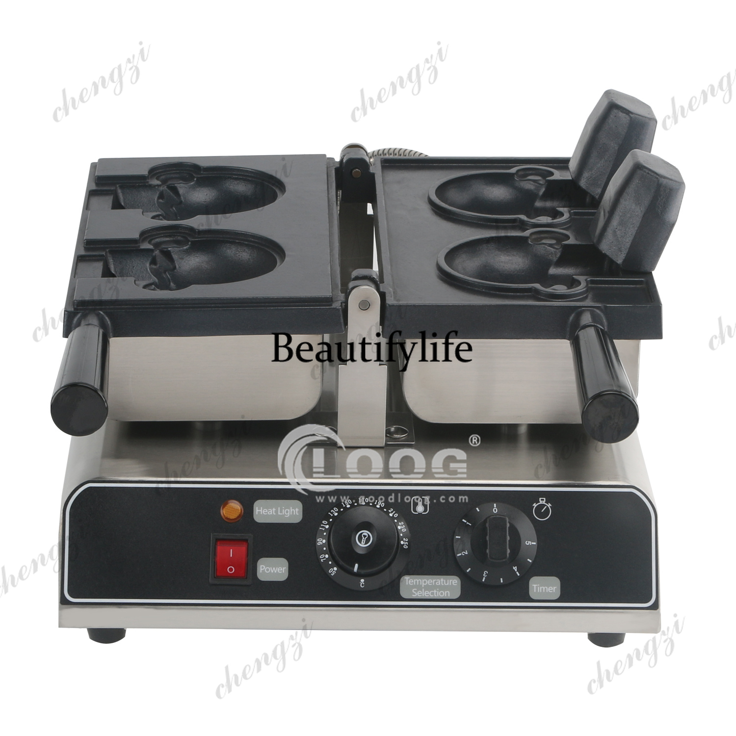 A81業務用厨房機器2個入りワッフルメーカー - Waffle Maker Commercial のレビューと価格