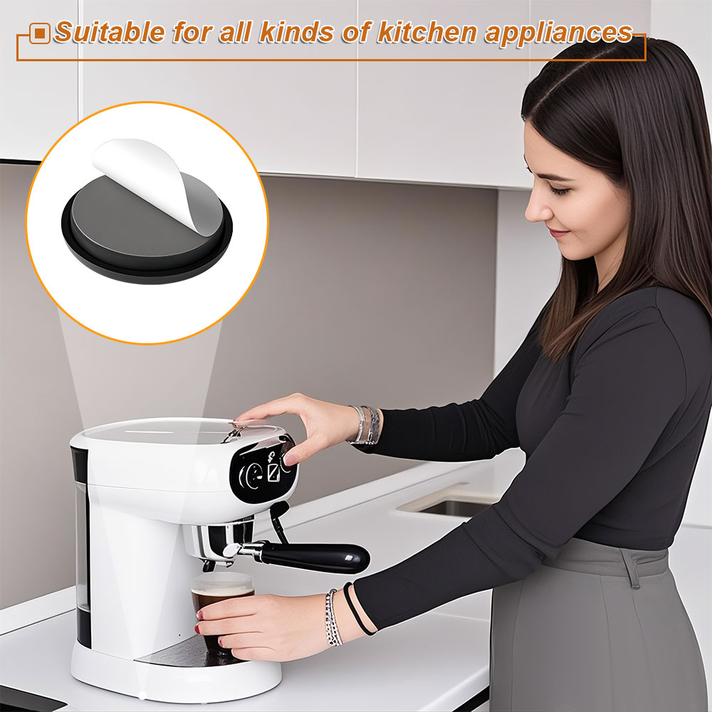 16個入り家電スライダー キッチン小型家電用 粘着式滑り止め - Commercial Kitchen Pans のレビューと価格