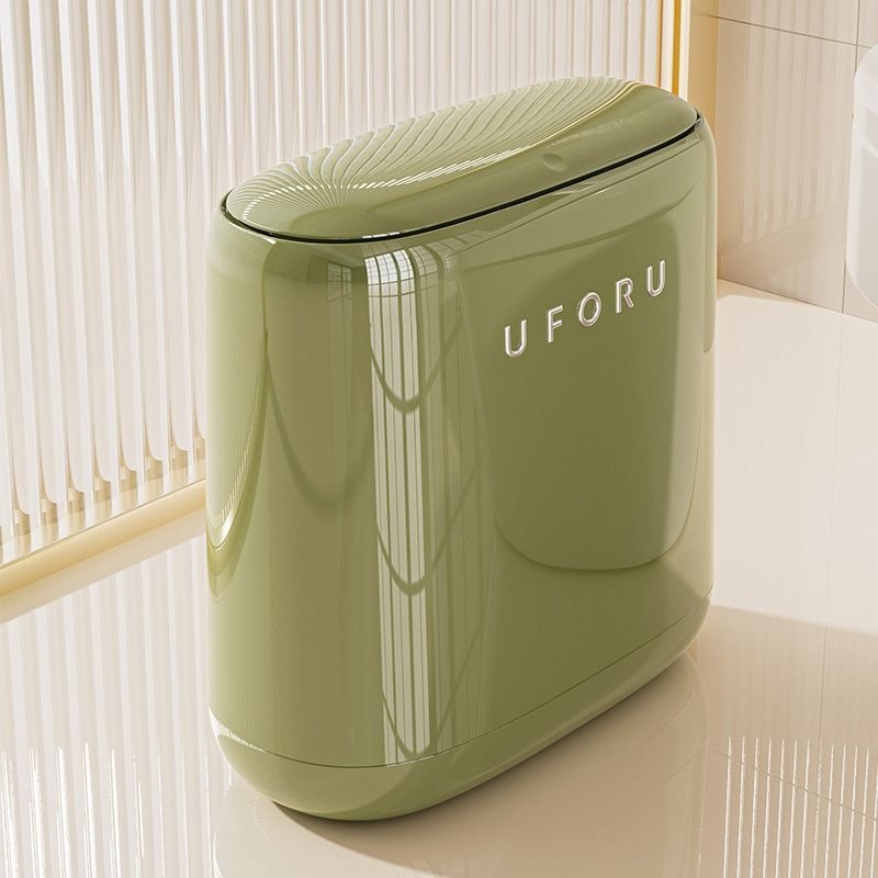 バスルーム用狭いゴミ箱 プラスチック製プレスカバー付きゴミ箱 - Commercial Kitchen Bin のレビューと価格