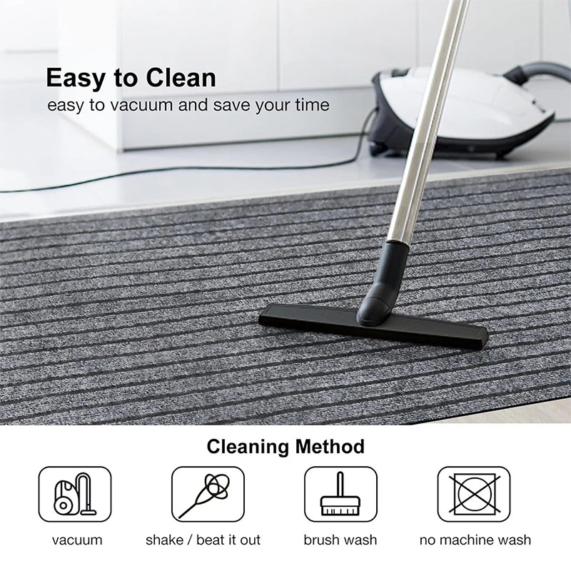 40cm×3m DIY無地ストライプ柄自己粘着滑り止めラグ  - Kitchen Flooring Commercial のレビューと価格