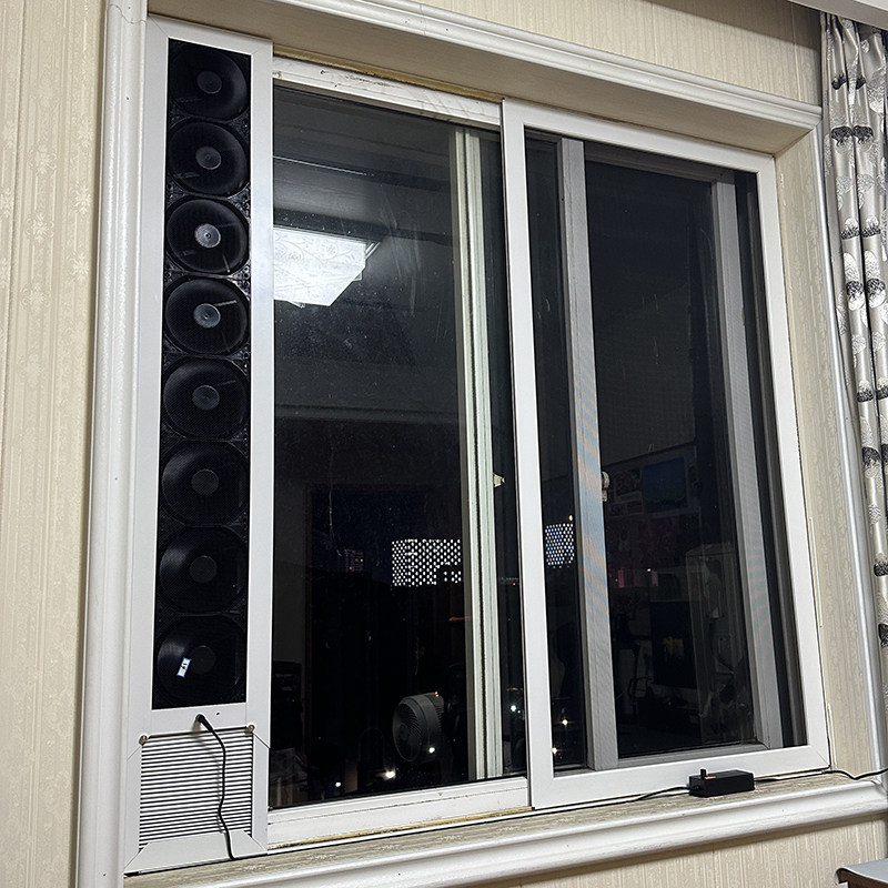 窓用換気扇 穴あけ不要 排気キッチン設置不要 静音ガラス窓排 - Commercial Kitchen Ventilation のレビューと価格