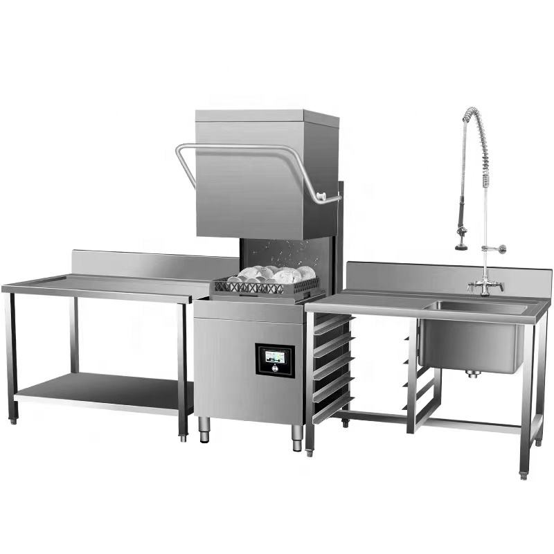 業務用厨房機器　自立型電気式業務用フードタイプ自動食器洗浄機 - Commercial Kitchen Dishwasher のレビューと価格