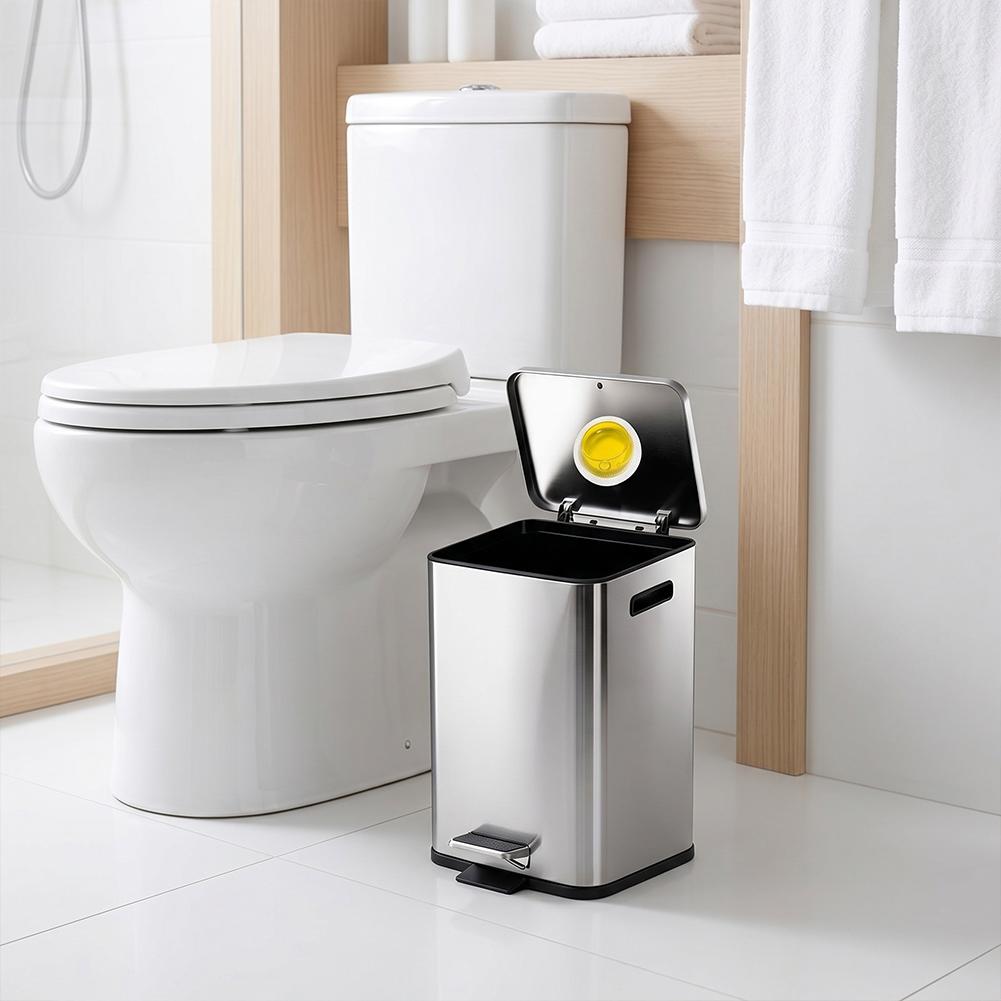 6個入り キンモクセイとラベンダーの香りの消臭ジェル ゴミ箱 - Commercial Kitchen Bin のレビューと価格