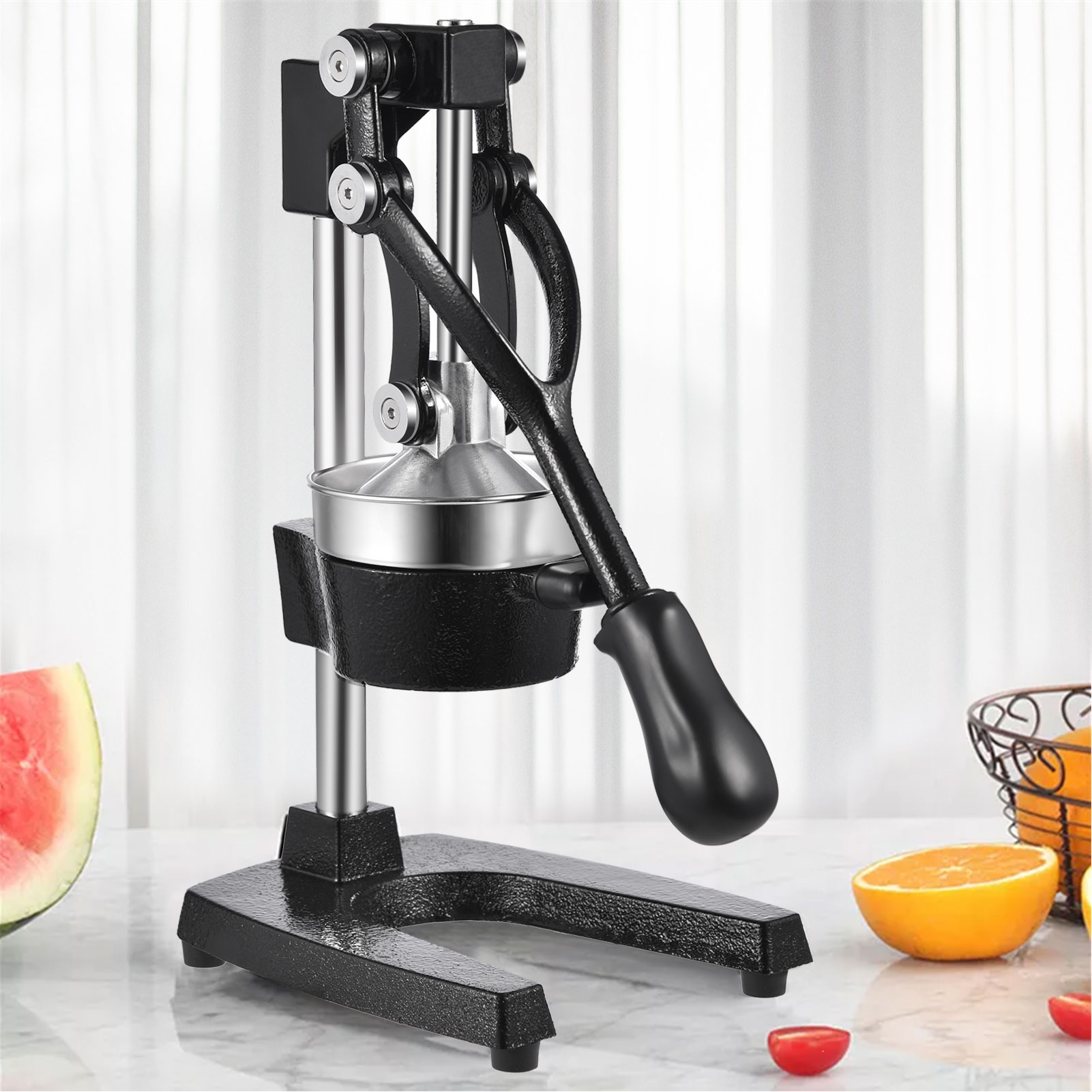 軽量ステンレス製手動柑橘類ジューサー、業務用手動フルーツジュ - Commercial Kitchen Juicer のレビューと価格