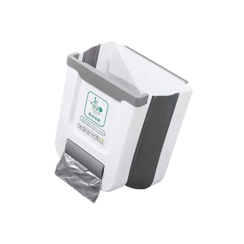 31BC 折りたたみ式ゴミ箱漏れ防止吊り下げ廃棄物容器キャビ - Commercial Kitchen Bin のレビューと価格