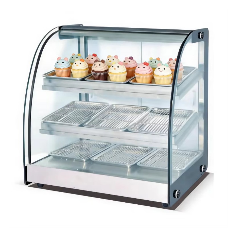 業務用厨房機器 加熱式ステンレス製曲線断熱キャビネット 電気 - Commercial Kitchen Cabinet のレビューと価格