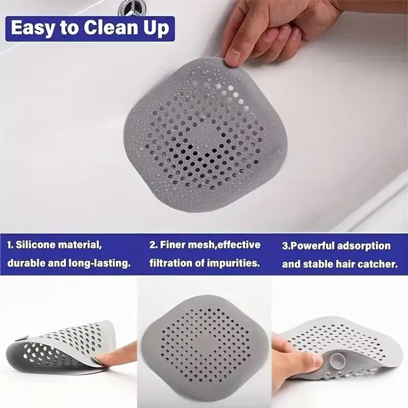 粘着防止ヘアフィルター,吸盤付き下水道,床排水マット,キッチ - Kitchen Flooring Commercial のレビューと価格